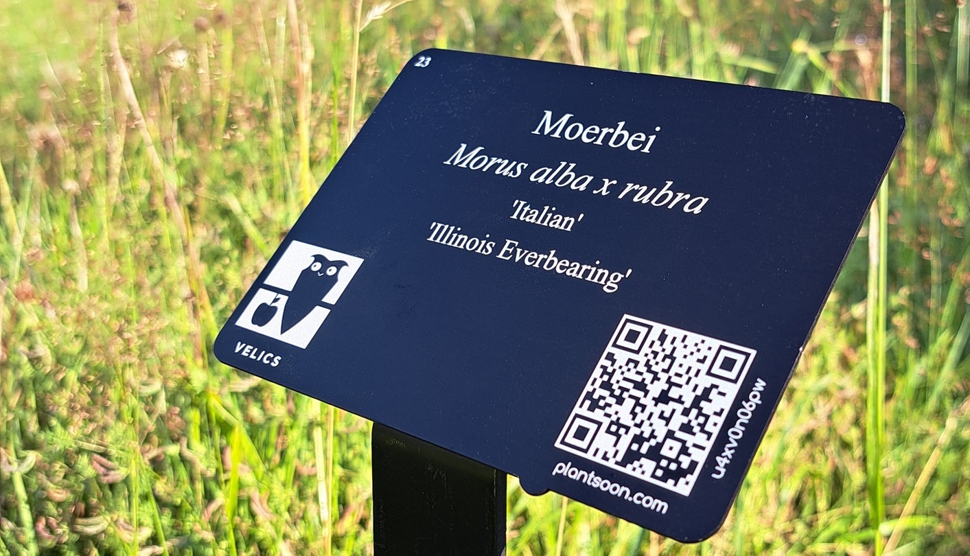 Interactive plant signage