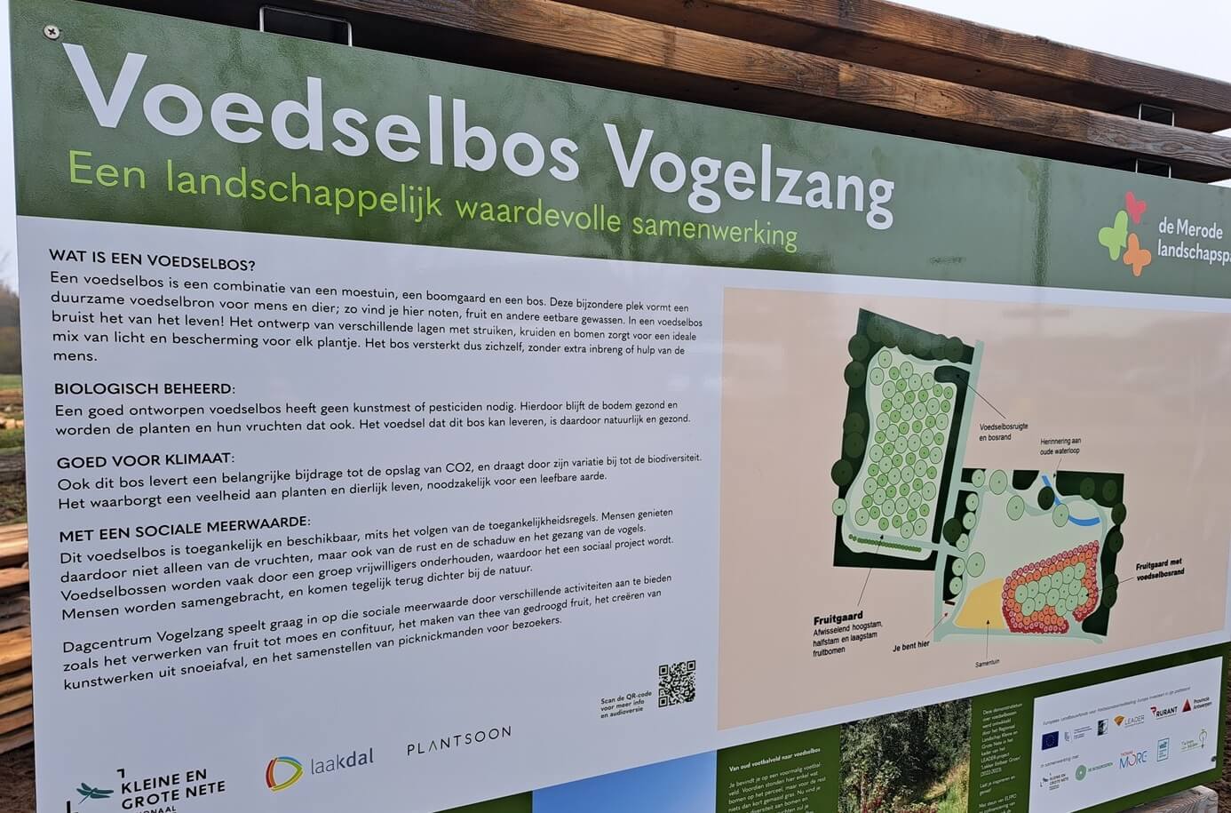 Waar voedselbos en samentuin samenkomen